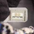 Chanel Shoulder Bag Quilted Small Bucket Navy Leather Fabric — view 6