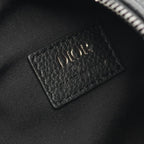 Dior Waist Bag Body Scarab Oblique Navy Canvas Leather — view 5
