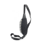 Dior Waist Bag Body Scarab Oblique Navy Canvas Leather — view 3