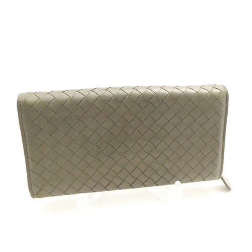 Bottega Veneta Wallet Bifold Green Khaki — view 2