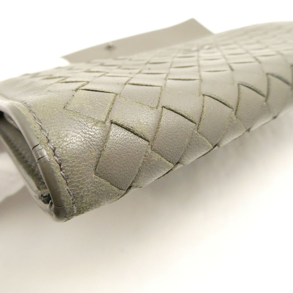 Bottega Veneta Wallet Bifold Green Khaki — view 9