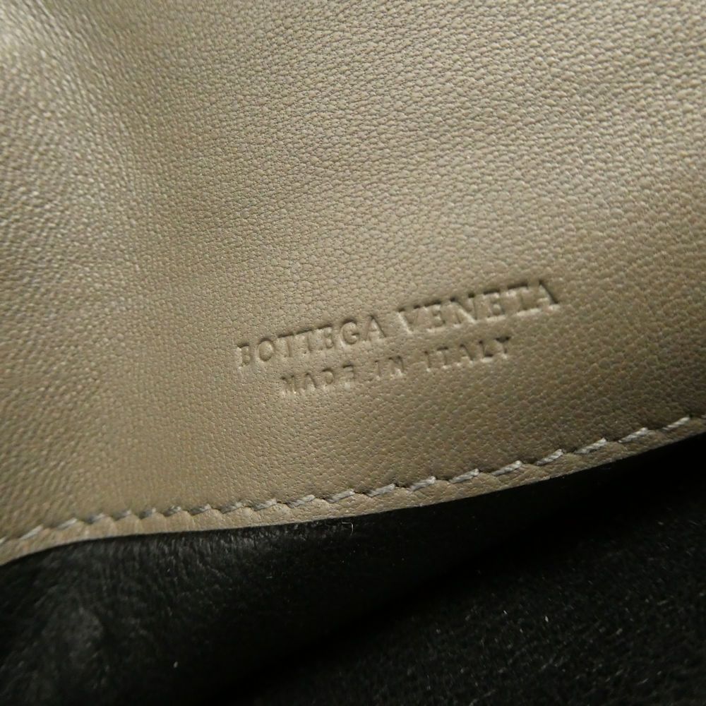 Bottega Veneta Wallet Bifold Green Khaki — view 7