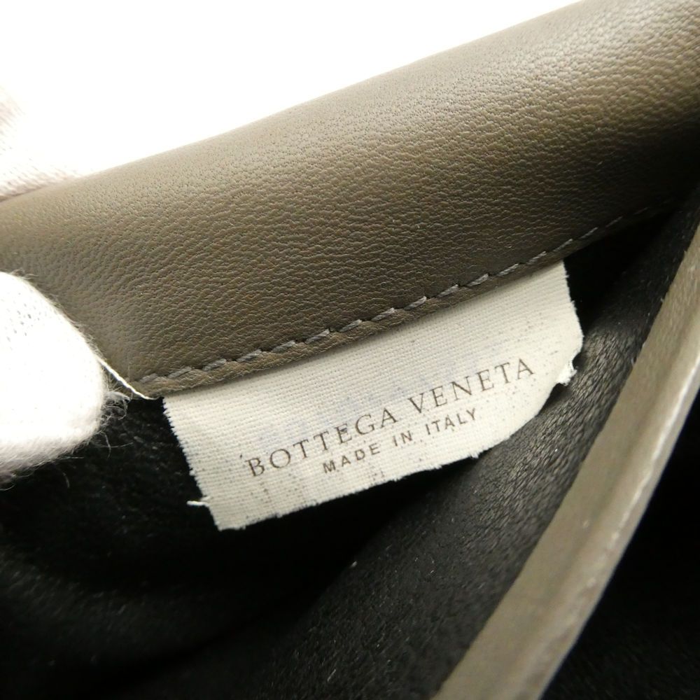 Bottega Veneta Wallet Bifold Green Khaki — view 8