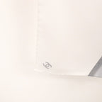 Chanel Silk Twill Scarf Gray CC Logo — view 6