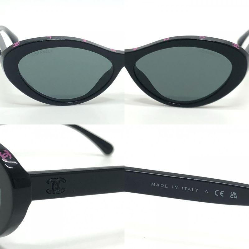 Chanel Sunglasses Coco Mark 5416-a Acetate Black — view 8