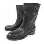 Louis Vuitton Ma0126 Size 35.5 Black Boots — view 3