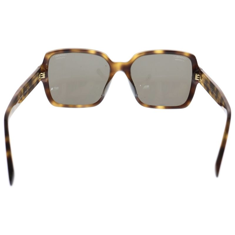 Chanel Square Frame Sunglasses Eyewear Brown 5408-a — view 2