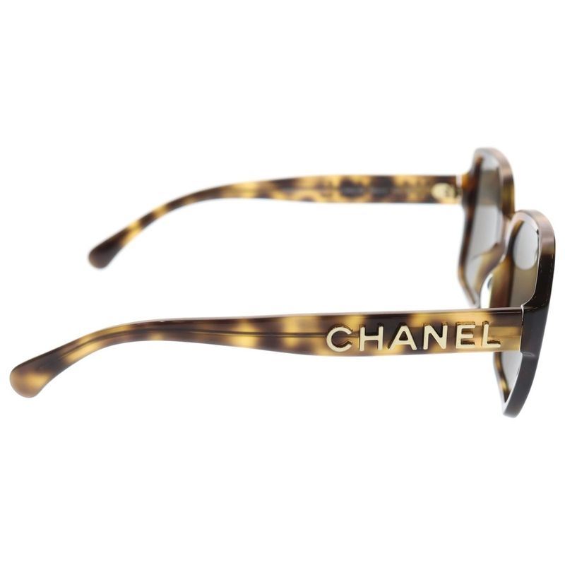 Chanel Square Frame Sunglasses Eyewear Brown 5408-a — view 3