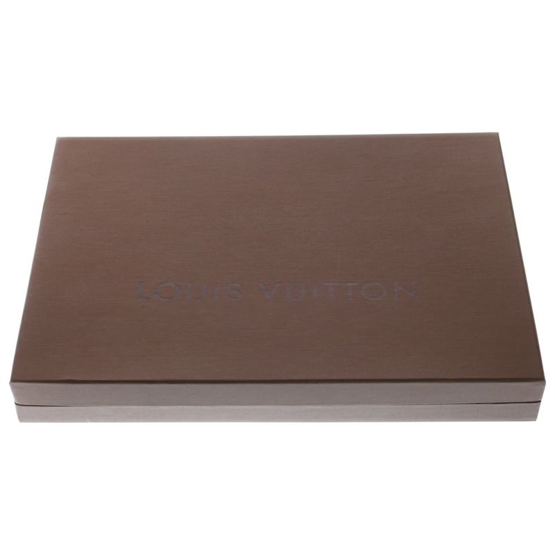 Louis Vuitton Echarpe Sticker Cashmere Blend Wool Scarf Shawl Blue — view 6