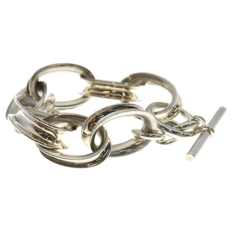 Hermes Reponse Silver Bracelet — view 4