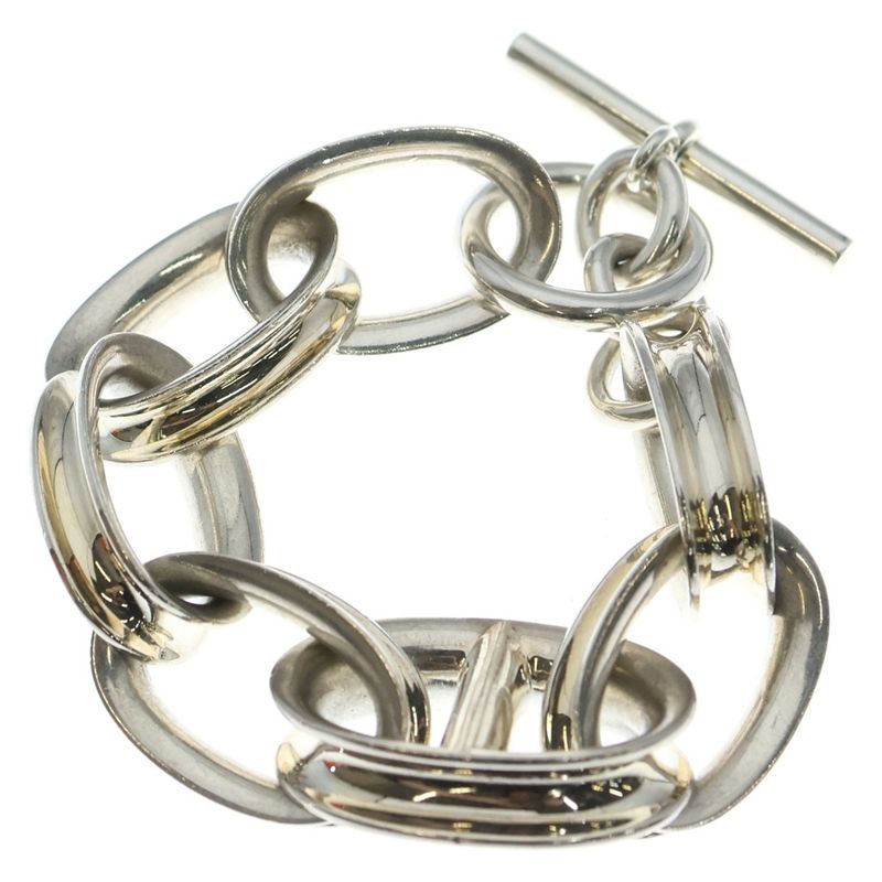 Hermes Reponse Silver Bracelet — view 3