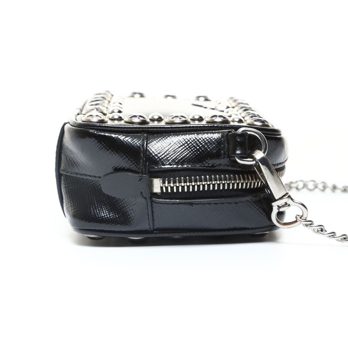 Prada Shoulder Bag Studded Mini — view 4