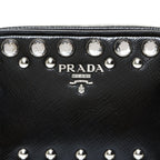Prada Shoulder Bag Studded Mini — view 8