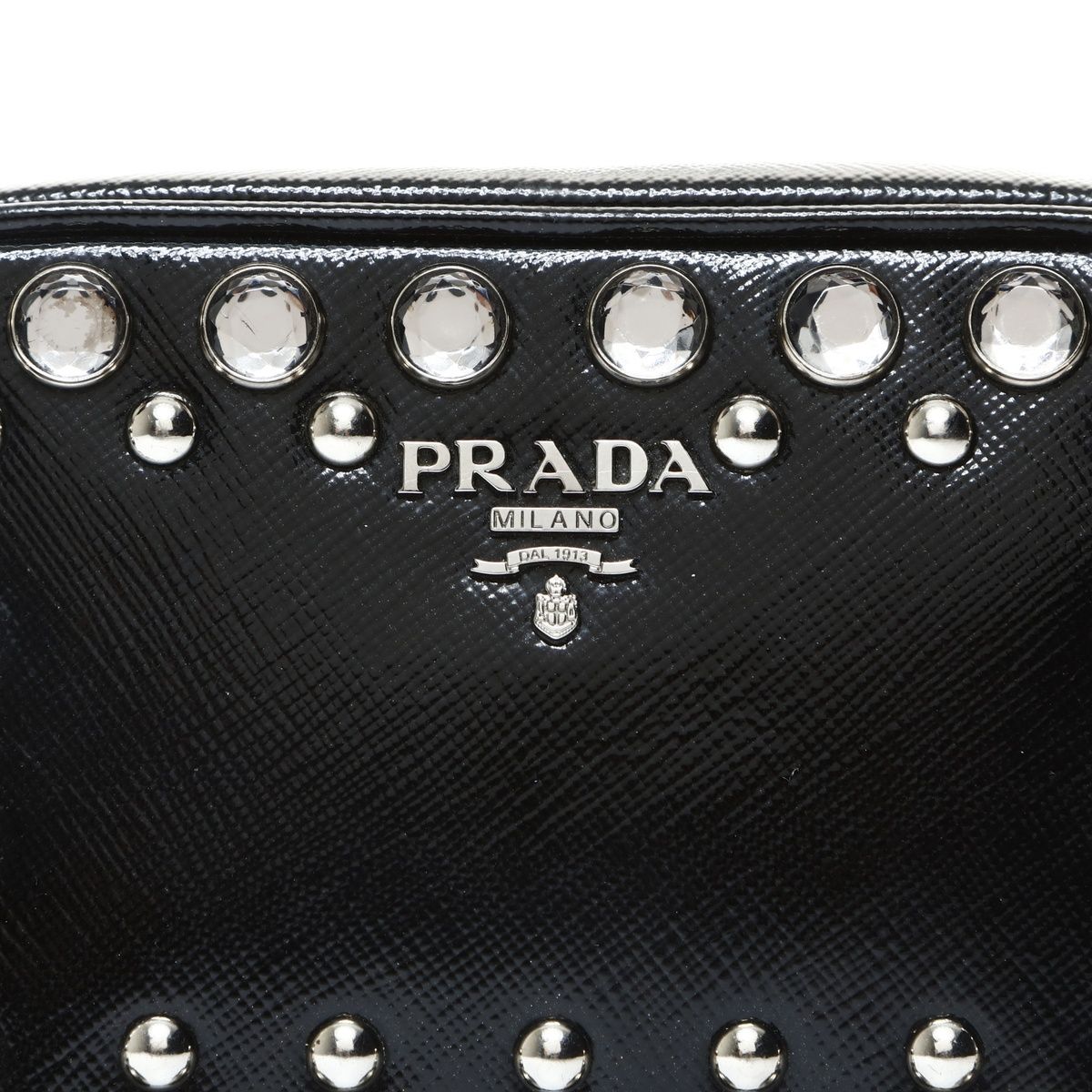 Prada Shoulder Bag Studded Mini — view 8