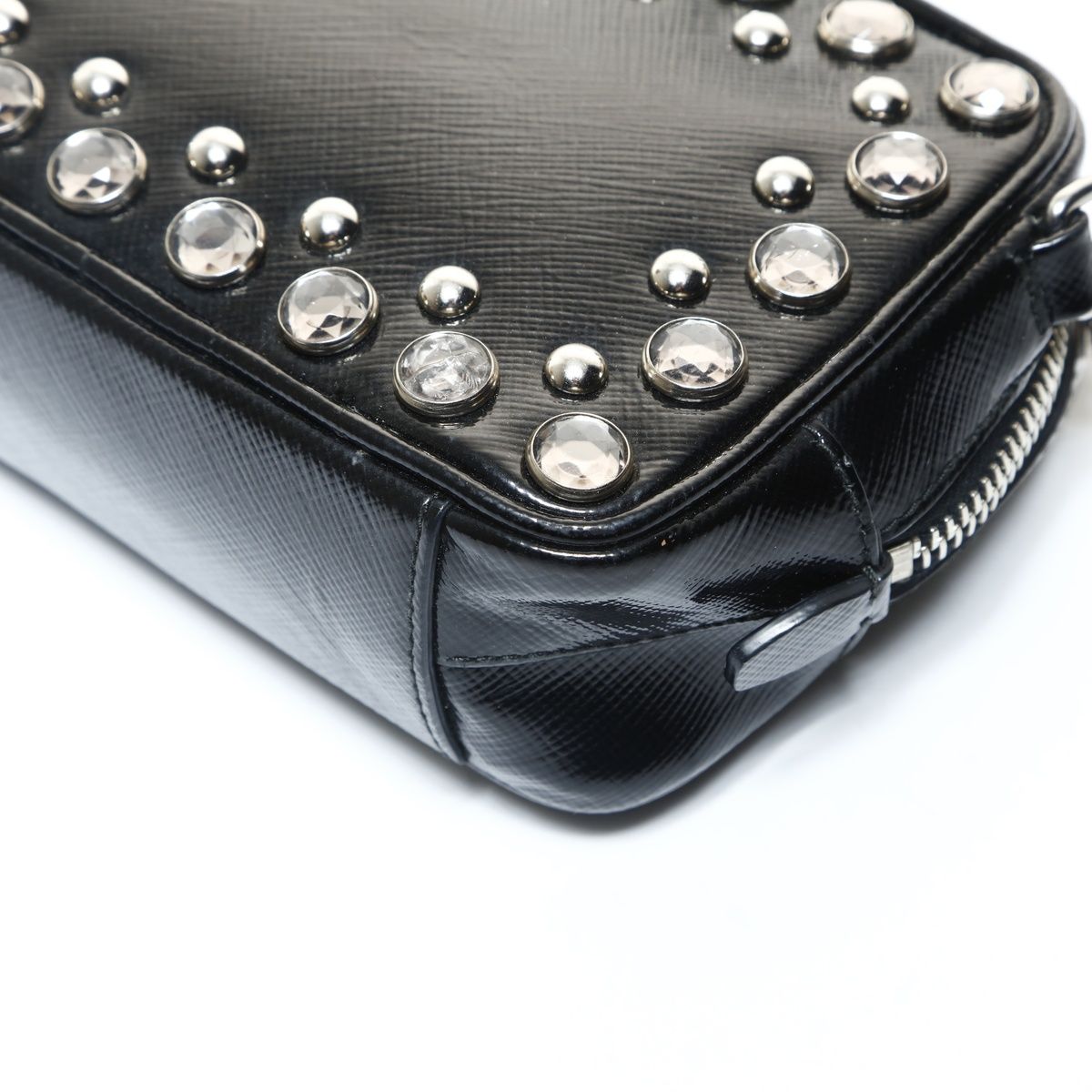 Prada Shoulder Bag Studded Mini — view 6