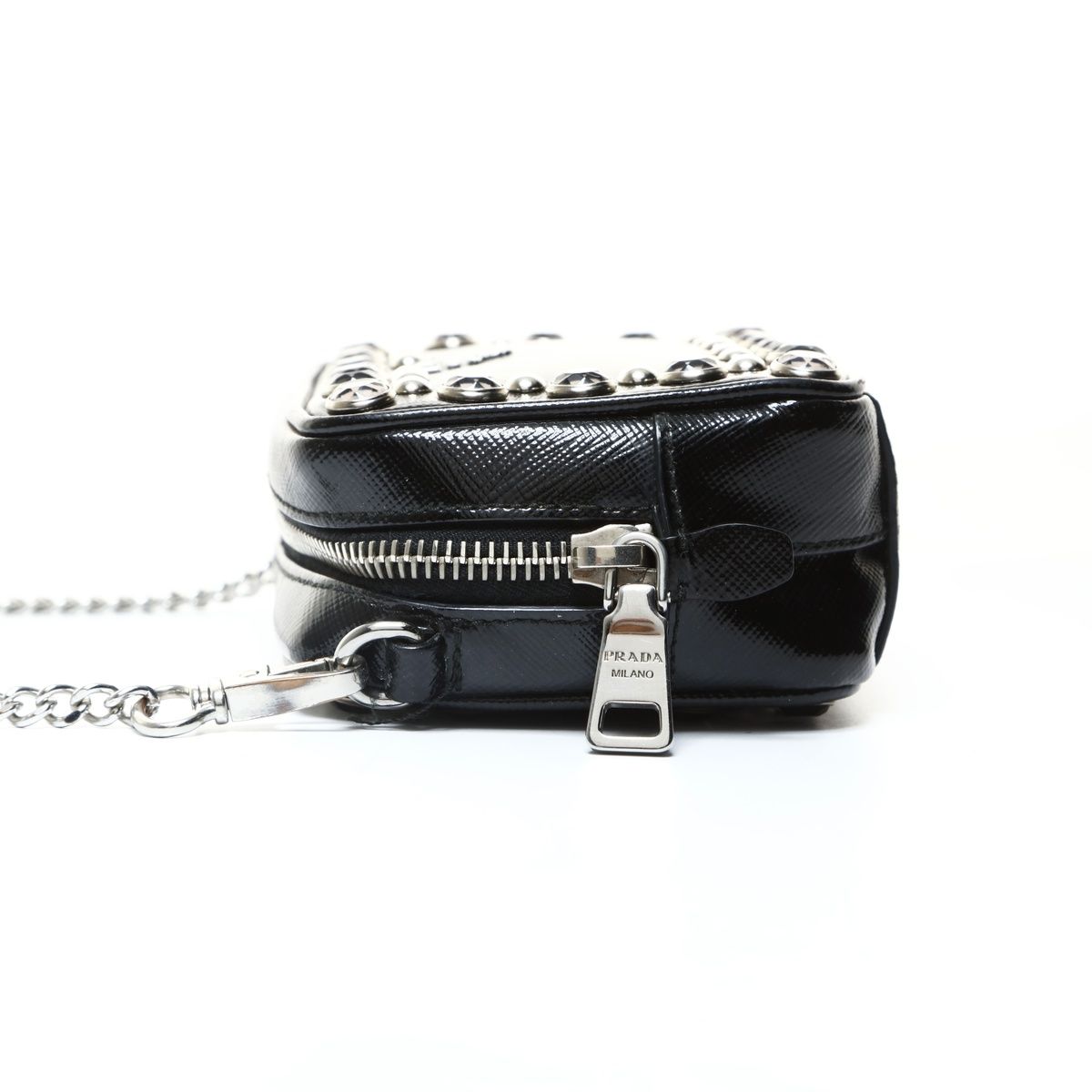Prada Shoulder Bag Studded Mini — view 3