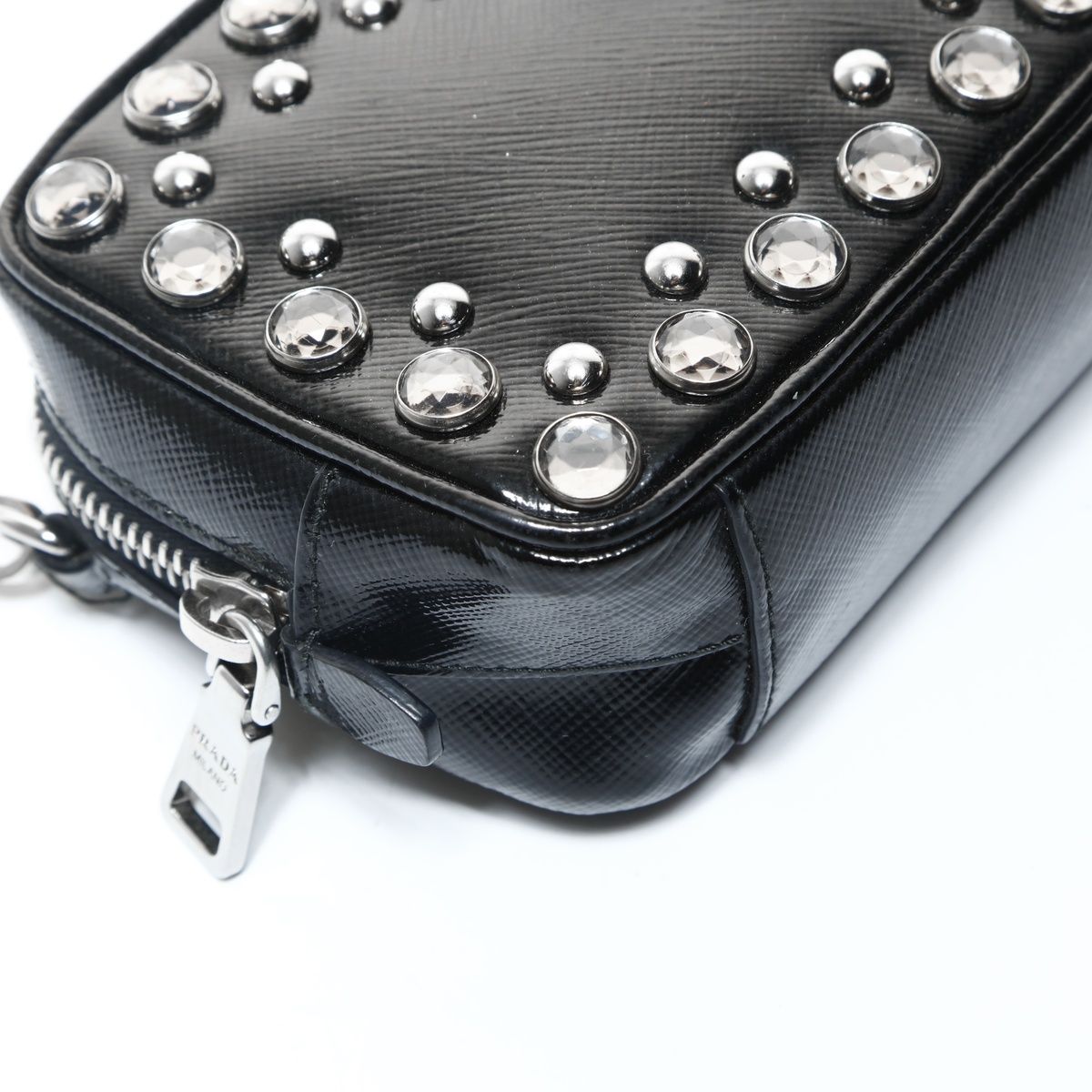Prada Shoulder Bag Studded Mini — view 5