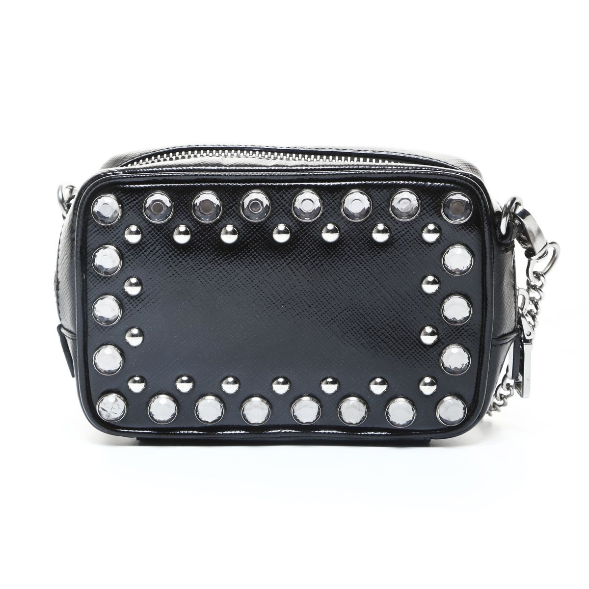Prada Shoulder Bag Studded Mini — view 2