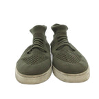 Fendi Sneakers Shoes Mid Cut Technical Knit 7 E Khaki 1058 FF — view 4