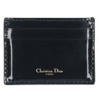 Dior Patent Leather Logo Card Case — view 3