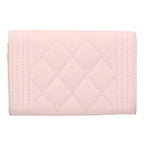 Chanel Boy Coco Mark Leather Card Case — view 3