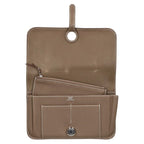 Hermes Dogon Duo GM Togo Etoupe Wallet — view 3