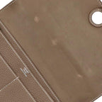 Hermes Dogon Duo GM Togo Etoupe Wallet — view 5