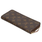 Louis Vuitton Portefeuille Clemence Monogram Leather Zipper Long Wallet — view 3