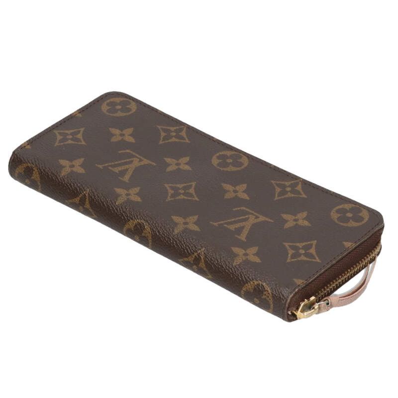 Louis Vuitton Portefeuille Clemence Monogram Leather Zipper Long Wallet — view 3