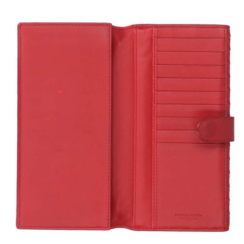 Bottega Veneta Intrecciato Leather Long Wallet — view 2