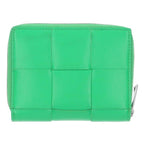 Bottega Veneta Cassette Intrecciato Leather Round Zip Wallet — view 2