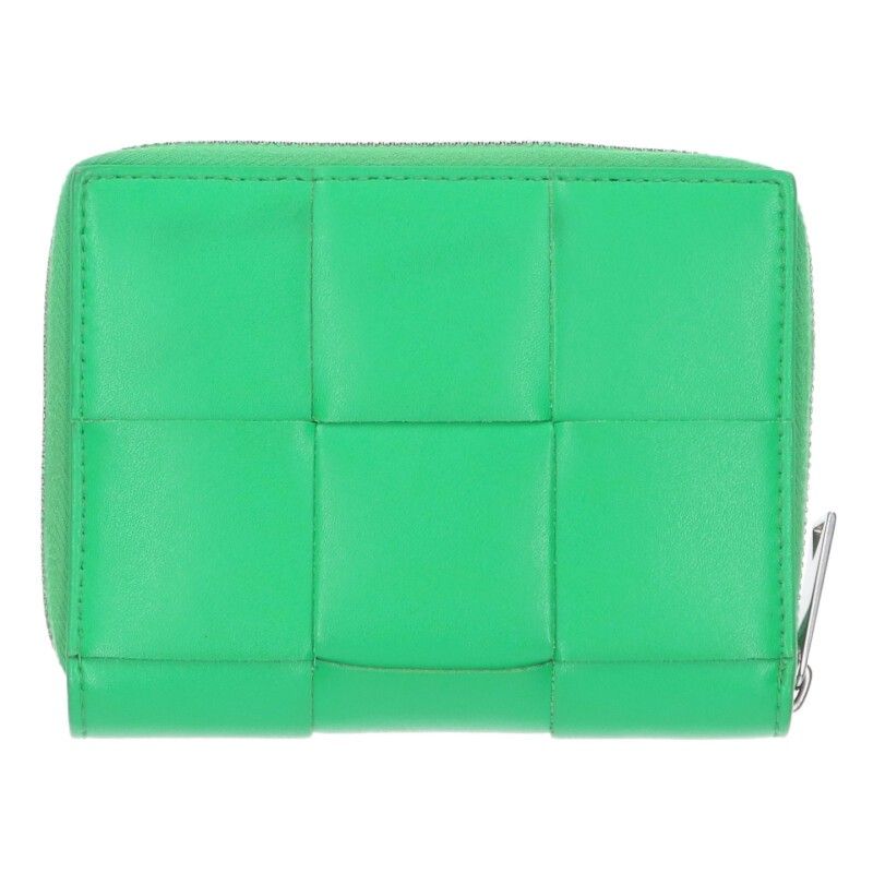 Bottega Veneta Cassette Intrecciato Leather Round Zip Wallet — view 2