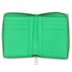 Bottega Veneta Cassette Intrecciato Leather Round Zip Wallet — view 3