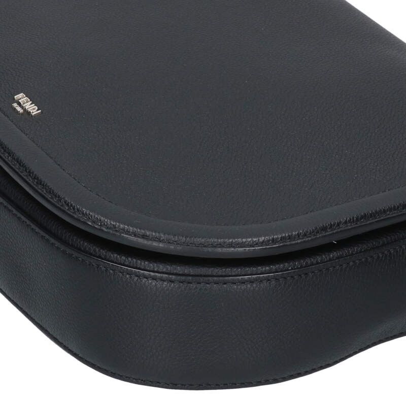 Fendi 7 Va622 Chiodo Leather Messenger Shoulder Bag — view 4