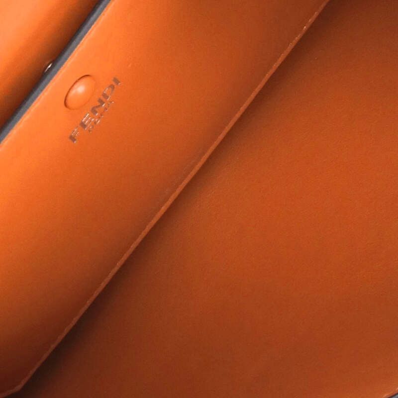 Fendi 7 Va622 Chiodo Leather Messenger Shoulder Bag — view 5