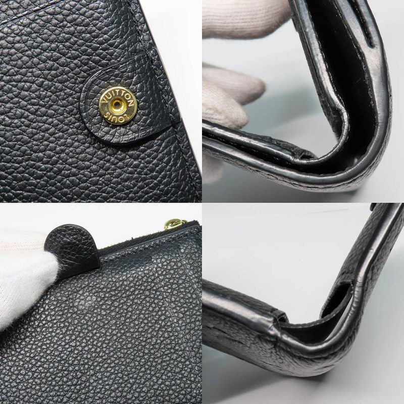Louis Vuitton Portefeuille Lisa Monogram Empreinte Black — view 8