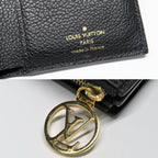 Louis Vuitton Portefeuille Lisa Monogram Empreinte Black — view 9