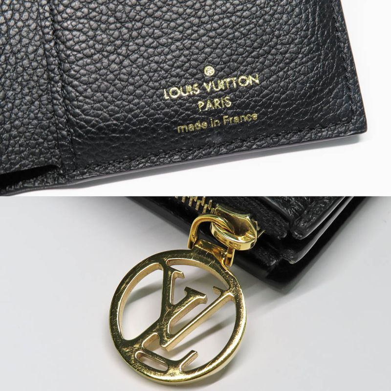 Louis Vuitton Portefeuille Lisa Monogram Empreinte Black — view 9