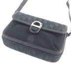 Dior Homme 2 Yky Canvas Leather 8 Buckle Oblique All Over Pattern