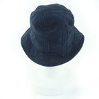 Christian Dior 42 Tce923 A155 Teddy-D Cotton Cannage Denim Bob Hat Indigo Blue 57 — view 4