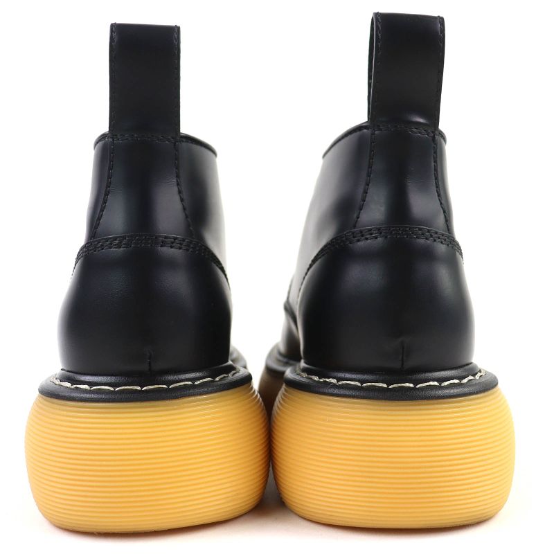 Bottega Veneta 23 SS Leather Bounce Boots Ankle Black 37 — view 6