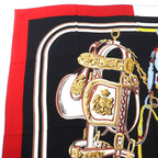 Hermes Carre Geant 140 Brides de Gala Applique Pique Cashmere Silk Blend — view 3