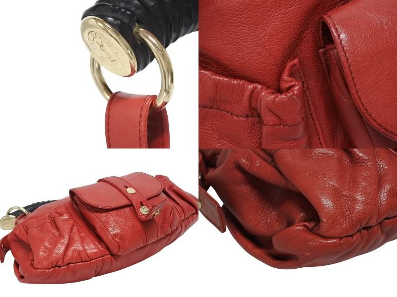 Saint Laurent Mombasa Hobo Handbag Cotton Leather Deer Antler — view 6