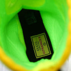 Gucci Ultrapeace R Knit High Cut Sneakers 7.5 Black Fluorescent — view 7