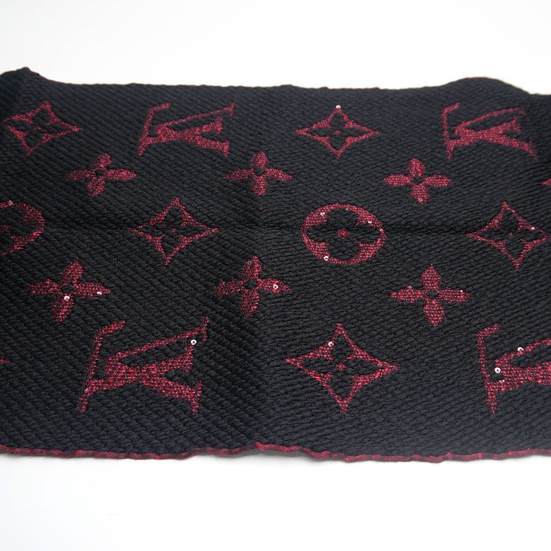 Louis Vuitton Echarpe Logomania Precious Muffler Scarf
