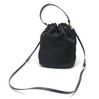 Prada Duet Re-nylon Bucket Bag 1 Bh038 Black — view 3