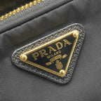 Prada Duet Re-nylon Bucket Bag 1 Bh038 Black — view 4