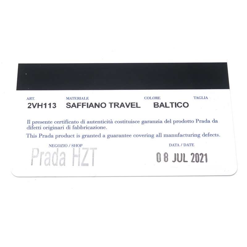 Prada Saffiano Shoulder Bag 2 Vh113 Navy
