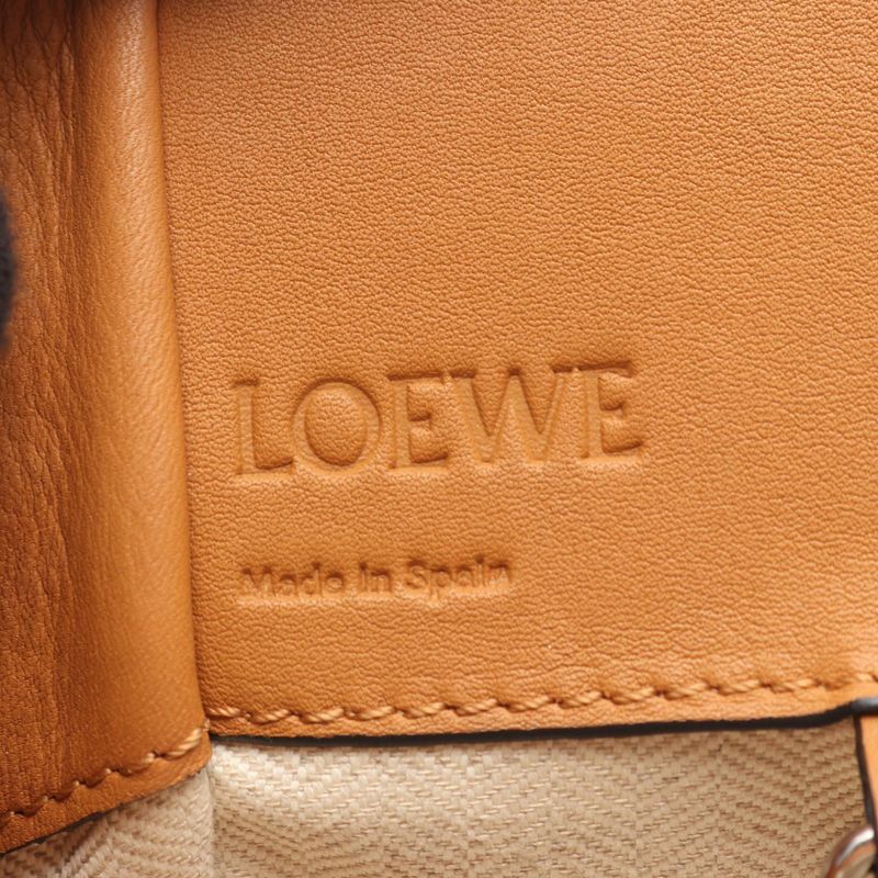 Loewe Shoulder Bag Hammock Drawst Ring Small 314 79 Z95 Camel Leather — view 5