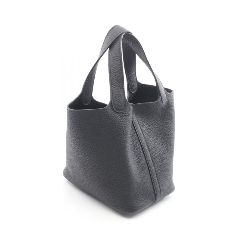 Hermes Handbag Picotin Lock PM Black Leather — view 3